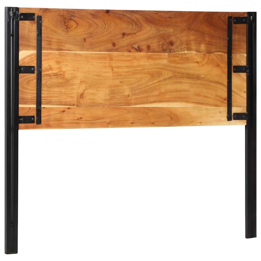 sengegavl 120 cm heltre akasie og jern
