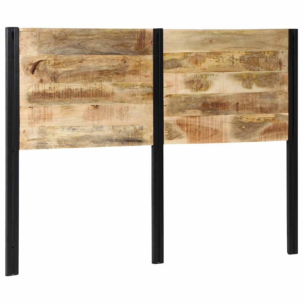 sengegavl 140 cm heltre mango og jern