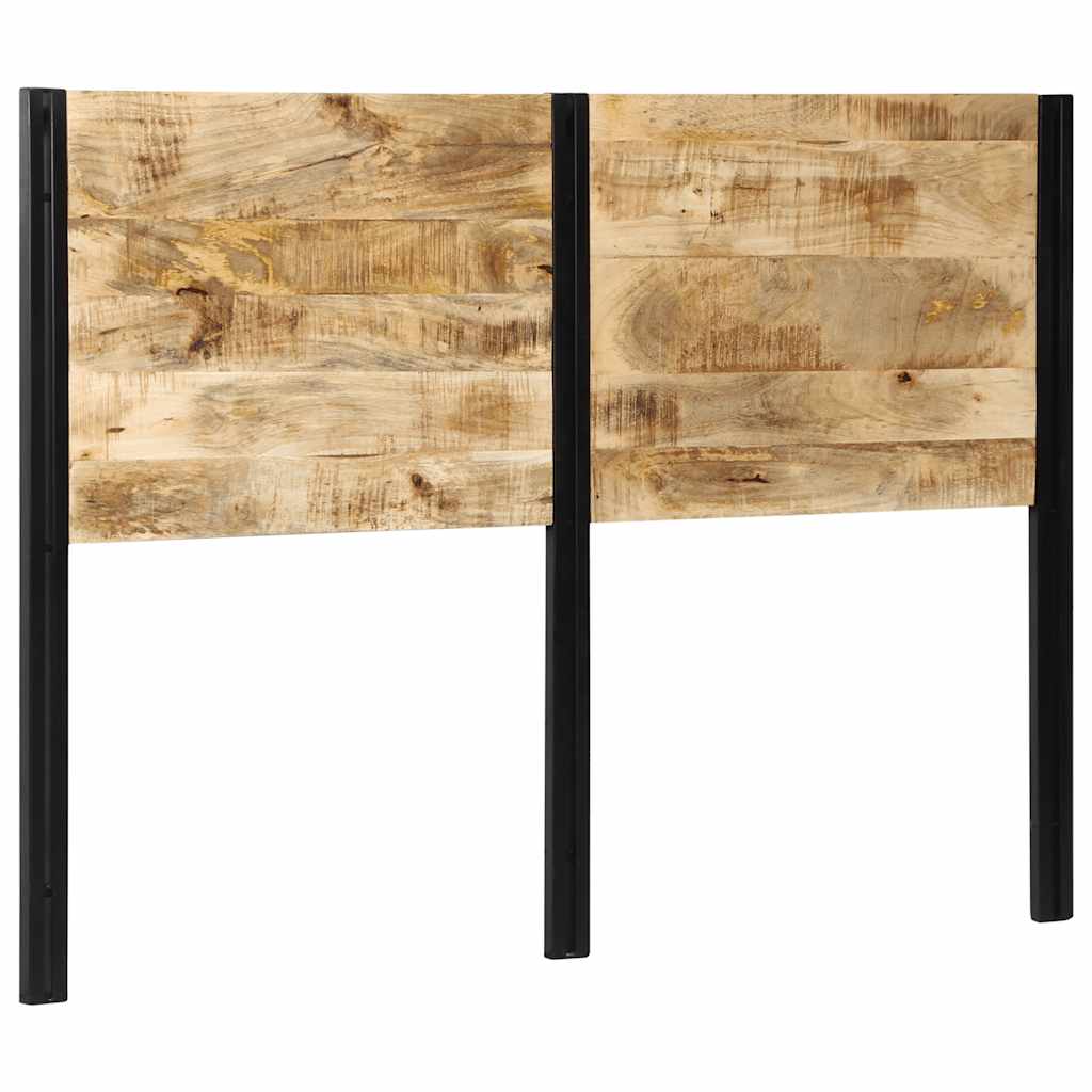 sengegavl 140 cm heltre mango og jern
