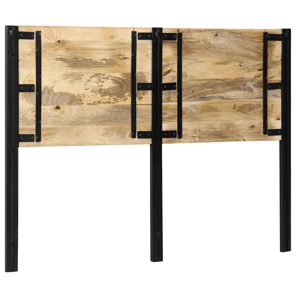 sengegavl 140 cm heltre mango og jern