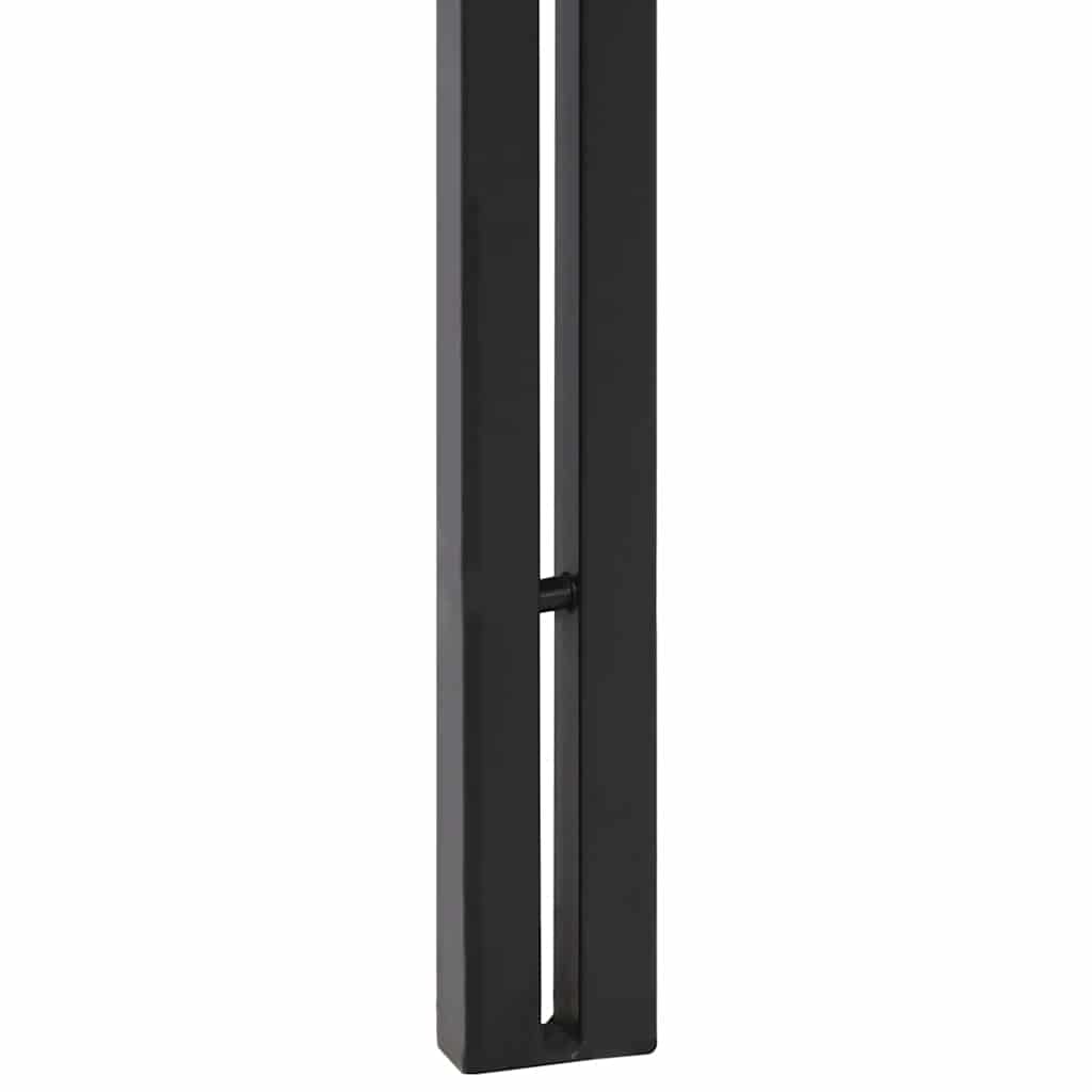 sengegavl 160 cm gjenvunnet heltre og jern