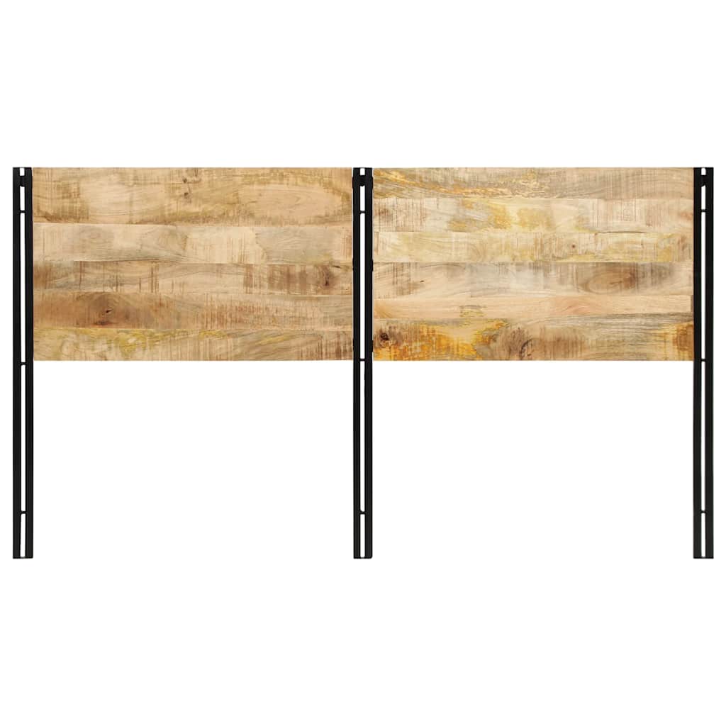 sengegavl 180 cm heltre mango og jern