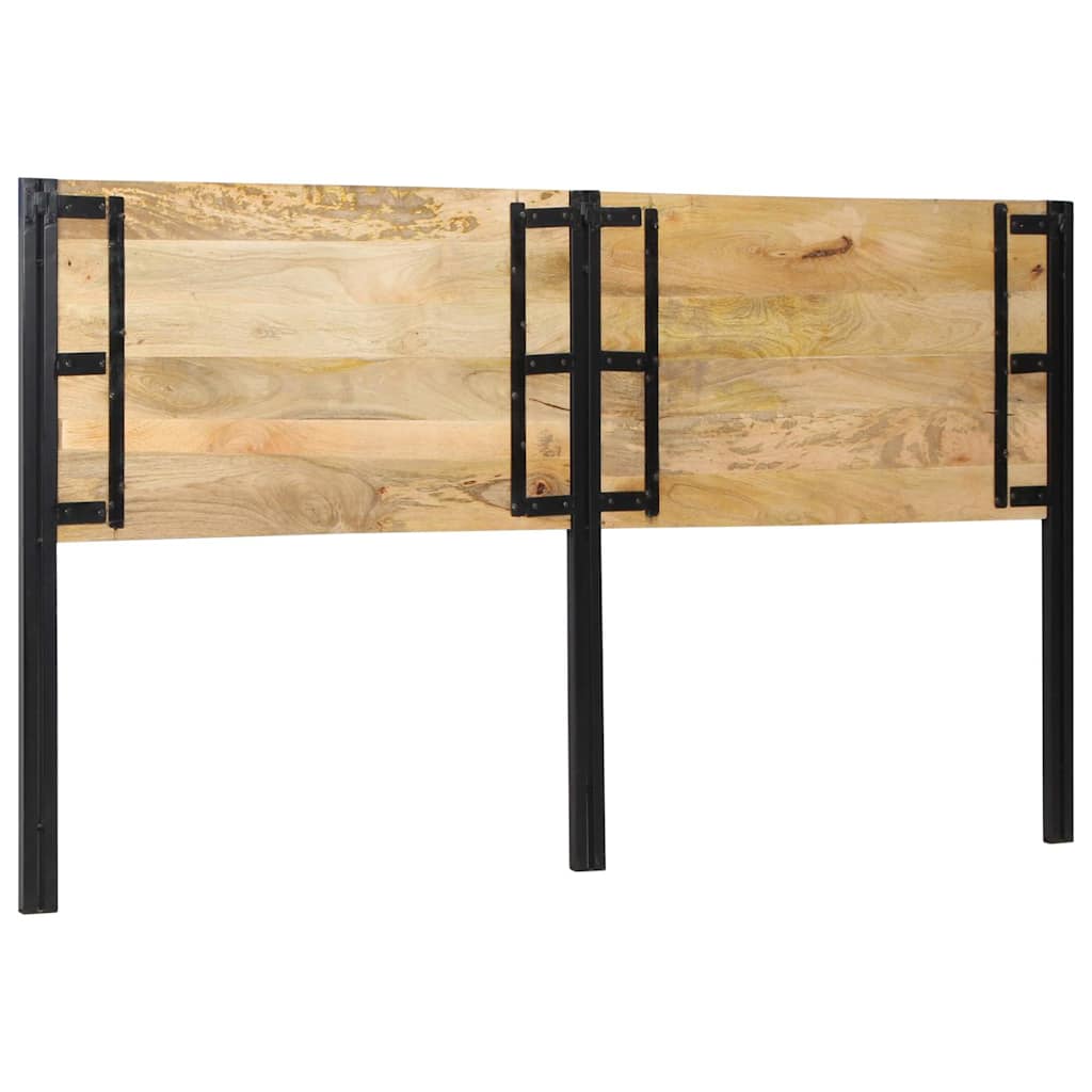 sengegavl 180 cm heltre mango og jern