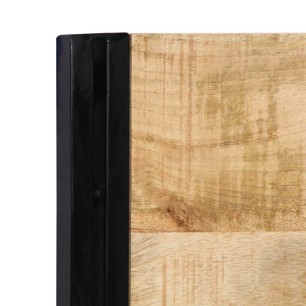sengegavl 180 cm heltre mango og jern