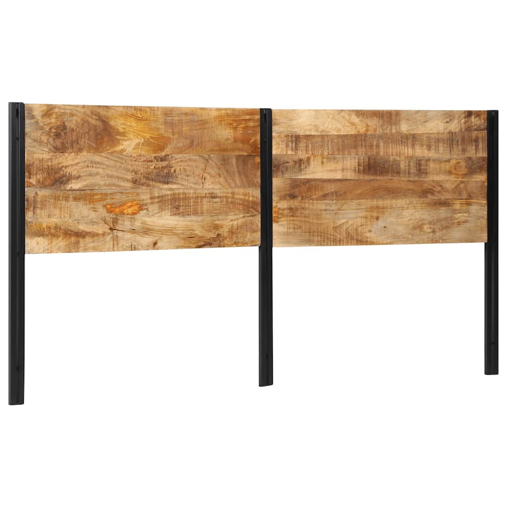 sengegavl 200 cm heltre mango og jern
