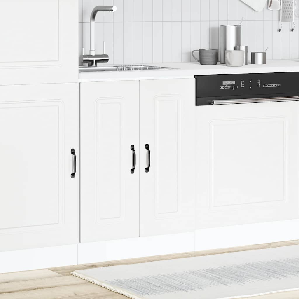 Vask underskap Kalmar hvit 60x46x81,5 cm konstruert tre