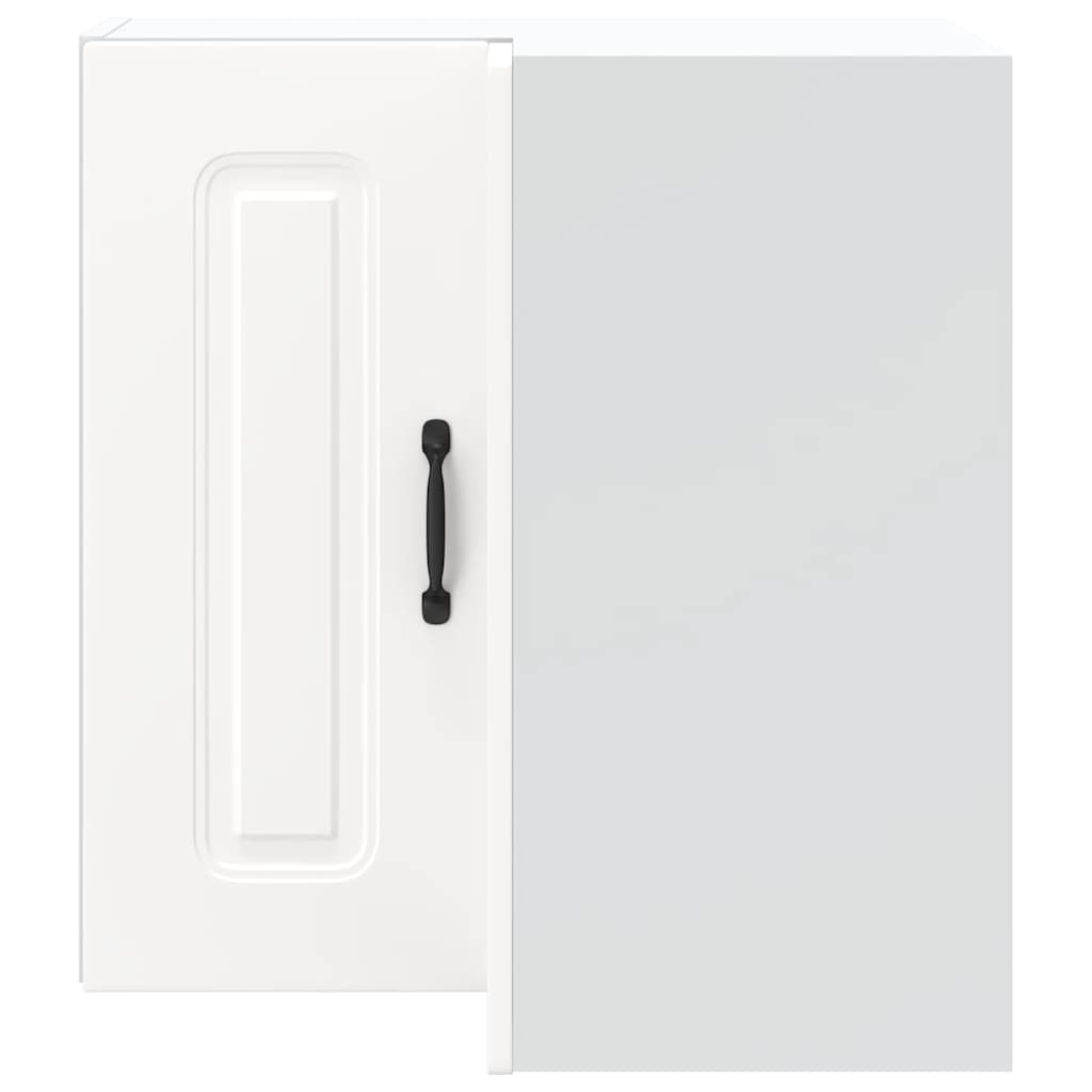 Kjøkken vegg hjørneskap Kalmar hvit konstruert tre