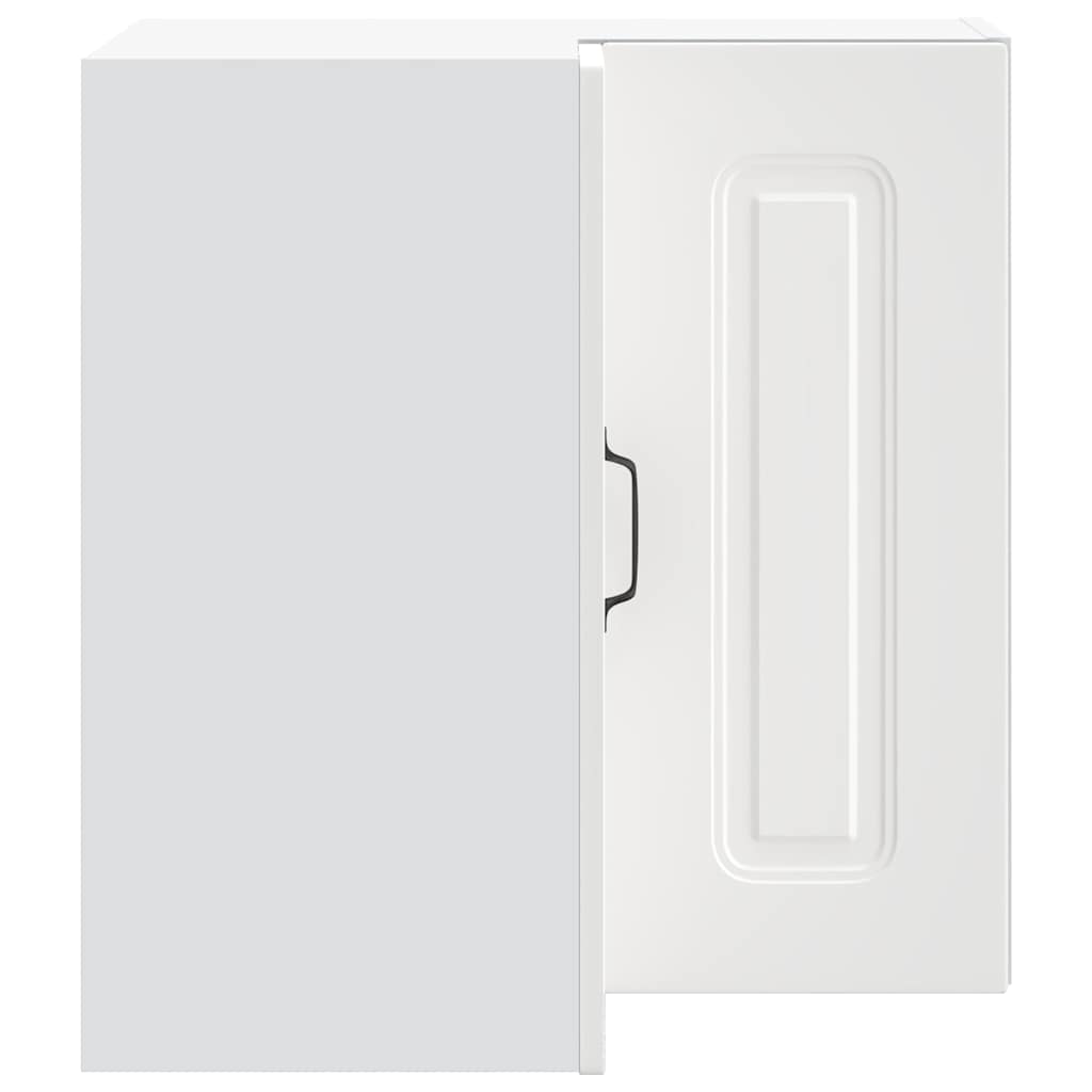 Kjøkken vegg hjørneskap Kalmar hvit konstruert tre