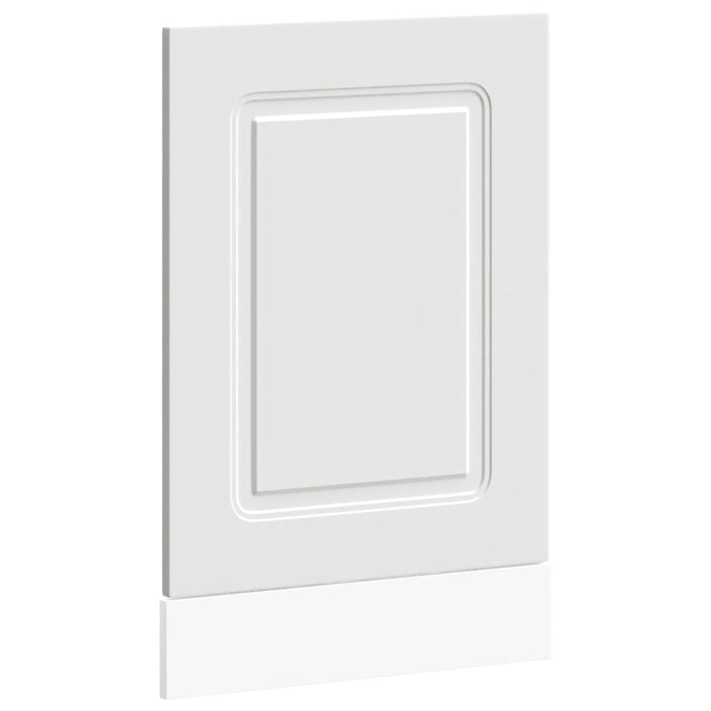 Oppvaskmaskin panel Kalmar hvit 45x1,5x57 cm konstruert tre