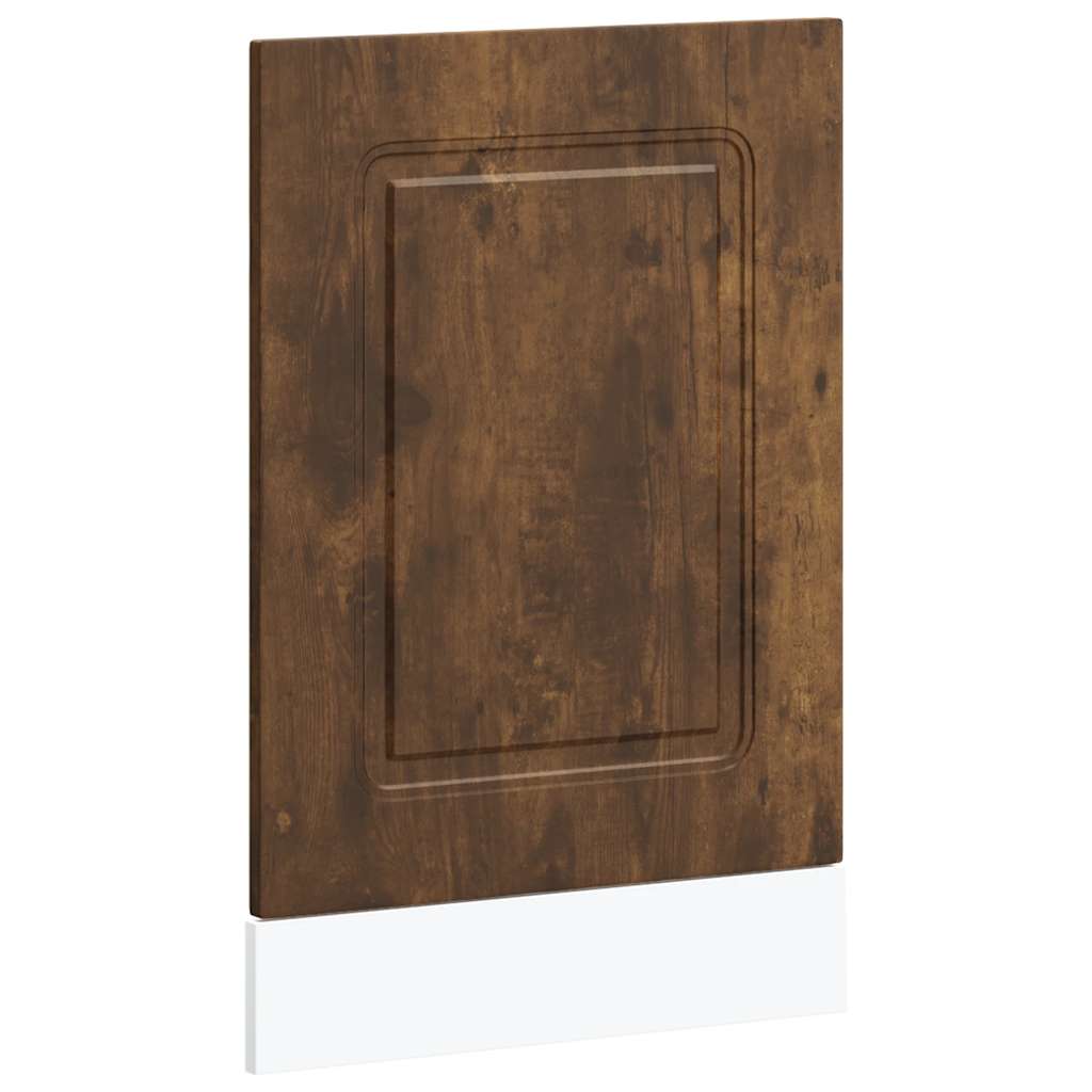 Oppvaskmaskin panel Kalmar røkt eik 45x1,5x57 cm konstruert tre