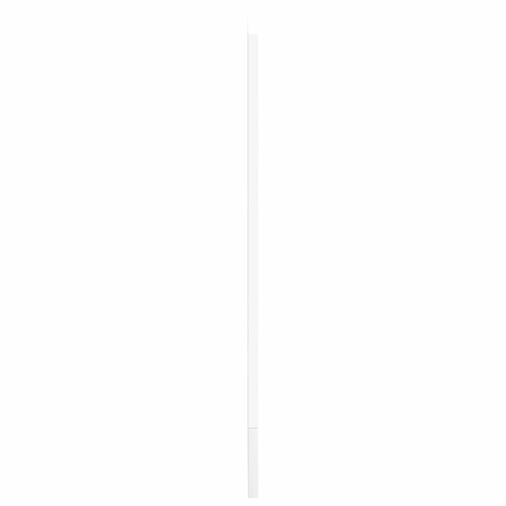 Oppvaskmaskin panel Kalmar hvit 60x1,5x57 cm konstruert tre