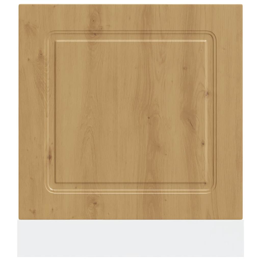 Oppvaskmaskin panel artisan eik 60x1,5x57 cm konstruert tre
