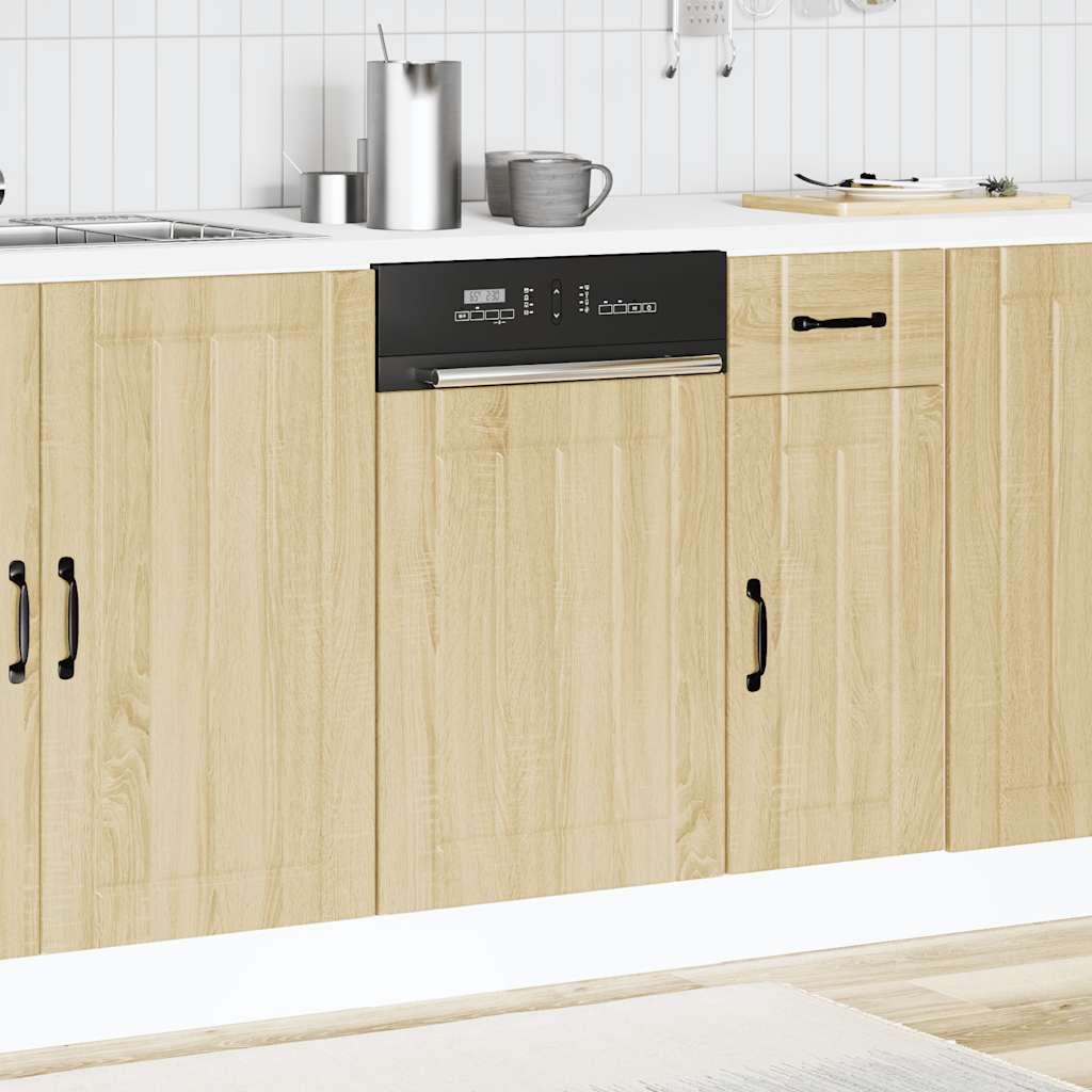 Oppvaskmaskin Lucca sonoma eik konstruert tre