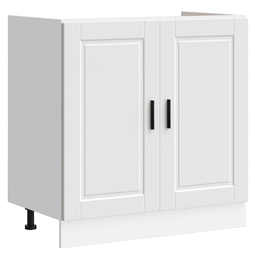 Vask underskap Porto hvit 80x46x81,5 cm konstruert tre