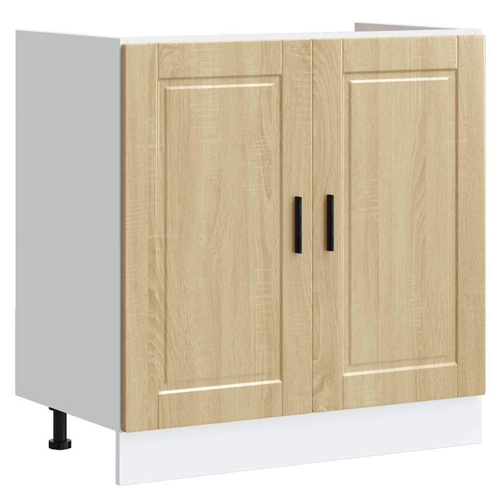 Vask underskap Porto sonoma eik 80x46x81,5 cm konstruert tre