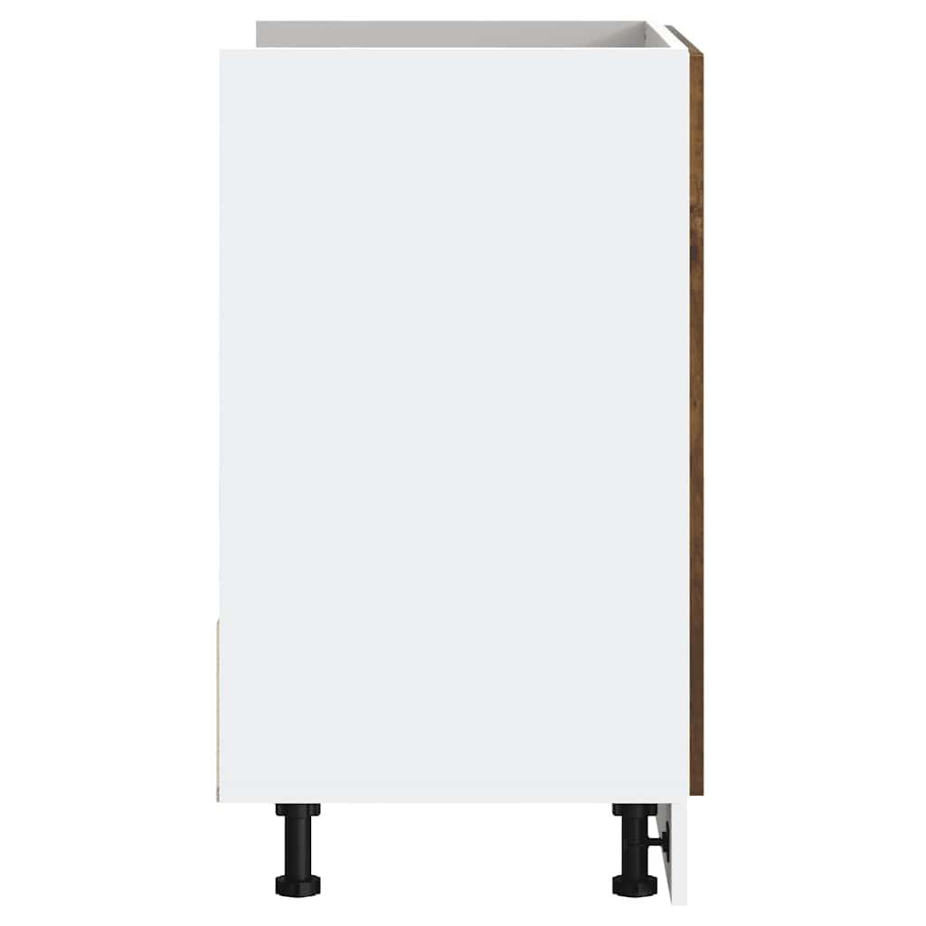 Vask underskap Porto røkt eik 80x46x81,5 cm konstruert tre