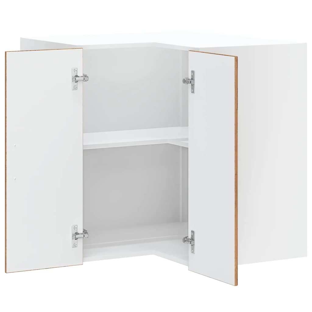 Kjøkken vegg hjørneskap Porto gammelt tre konstruert tre