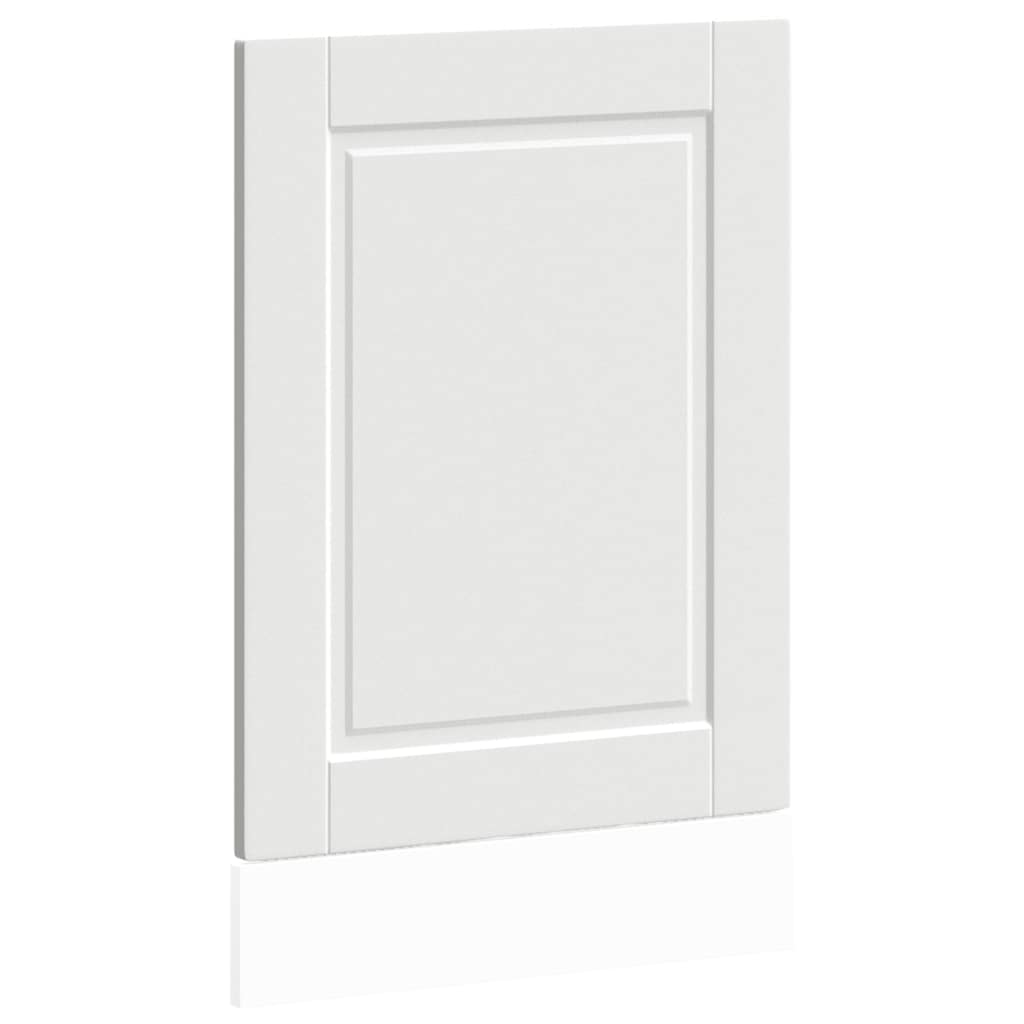 Oppvaskmaskin panel Porto hvit 45x1,5x57 cm konstruert tre
