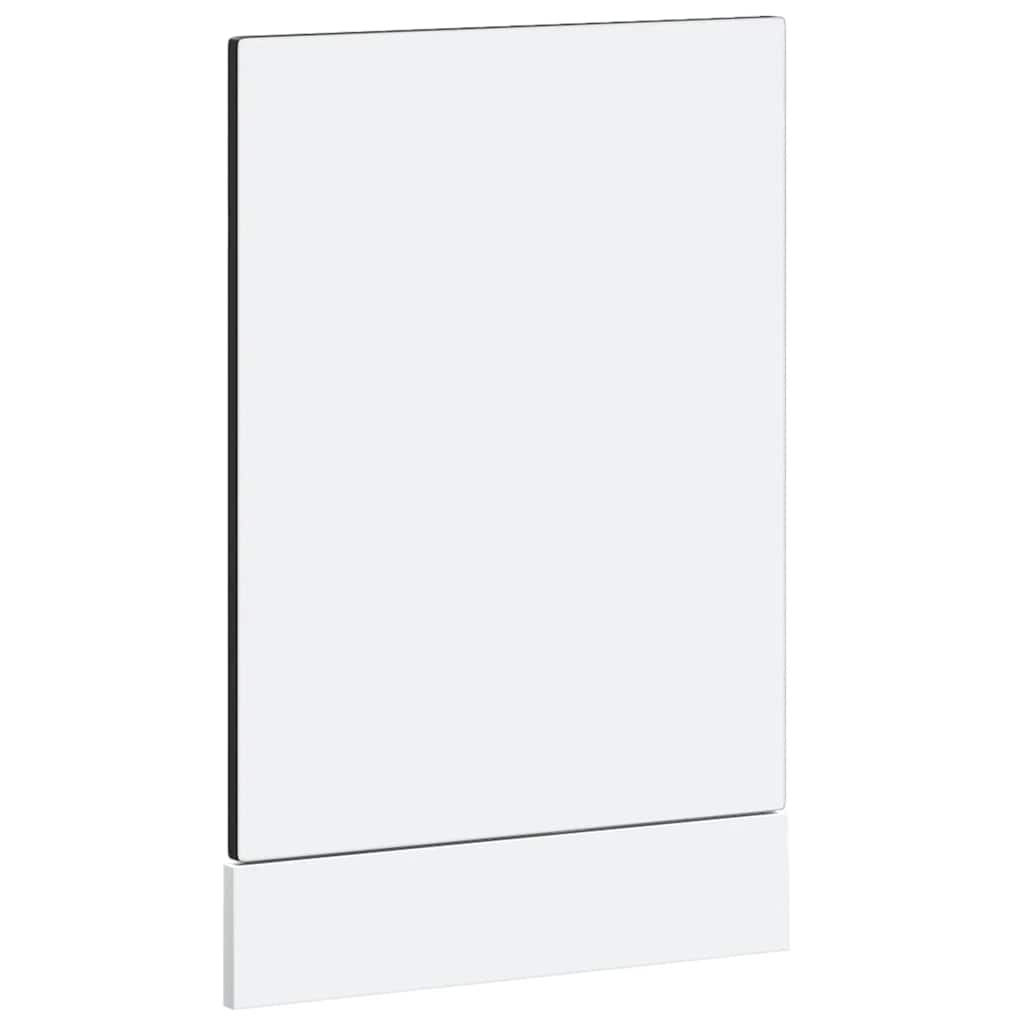 Oppvaskmaskin panel Porto svart 45x1,5x57 cm konstruert tre