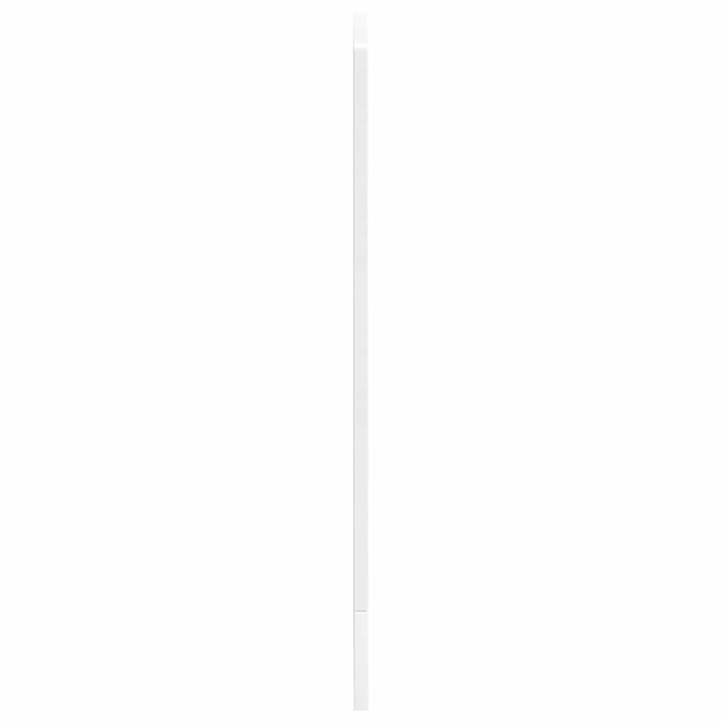 Oppvaskmaskin panel høyglans hvit 60x1,5x57 cm konstruert tre