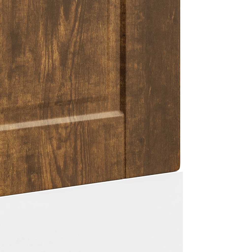 Oppvaskmaskin panel Porto røkt eik 60x1,5x57 cm konstruert tre