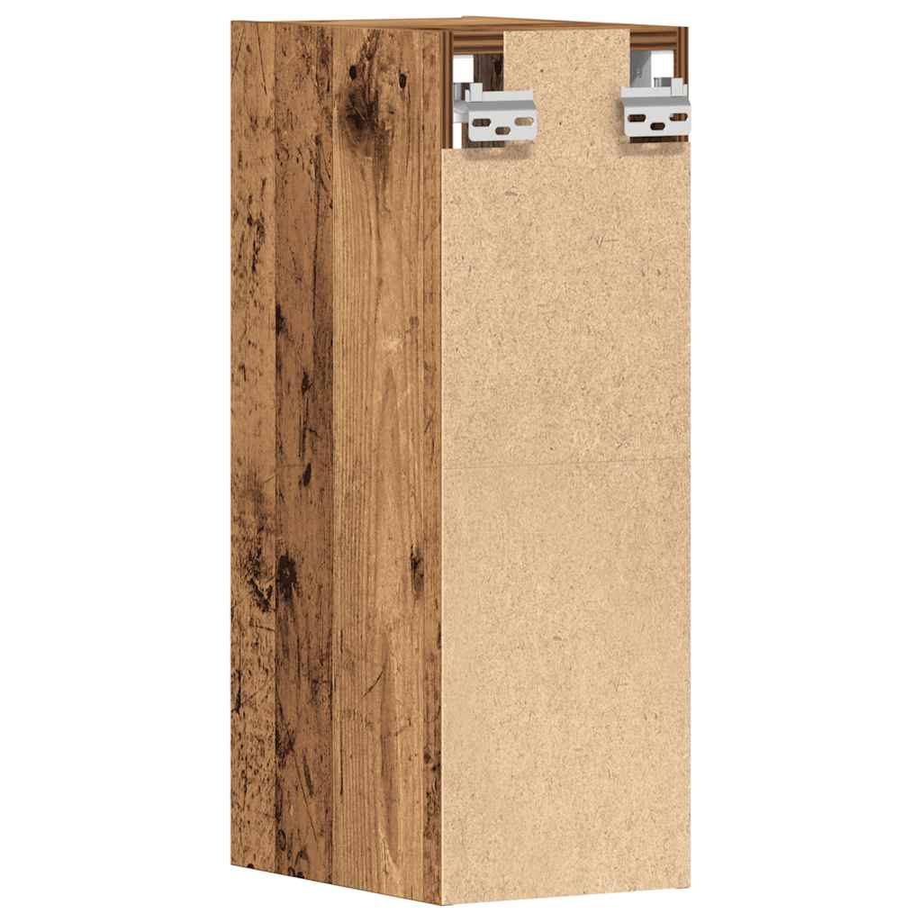 Hengende skap "Riga" gammelt tre 20x29,5x60 cm konstruert tre