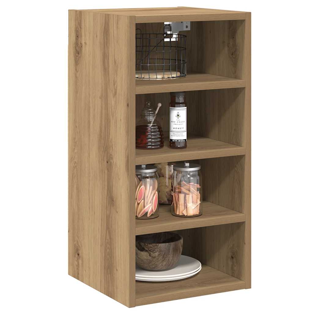 Hengende skap "Riga" artisan eik 30x29,5x60 cm konstruert tre