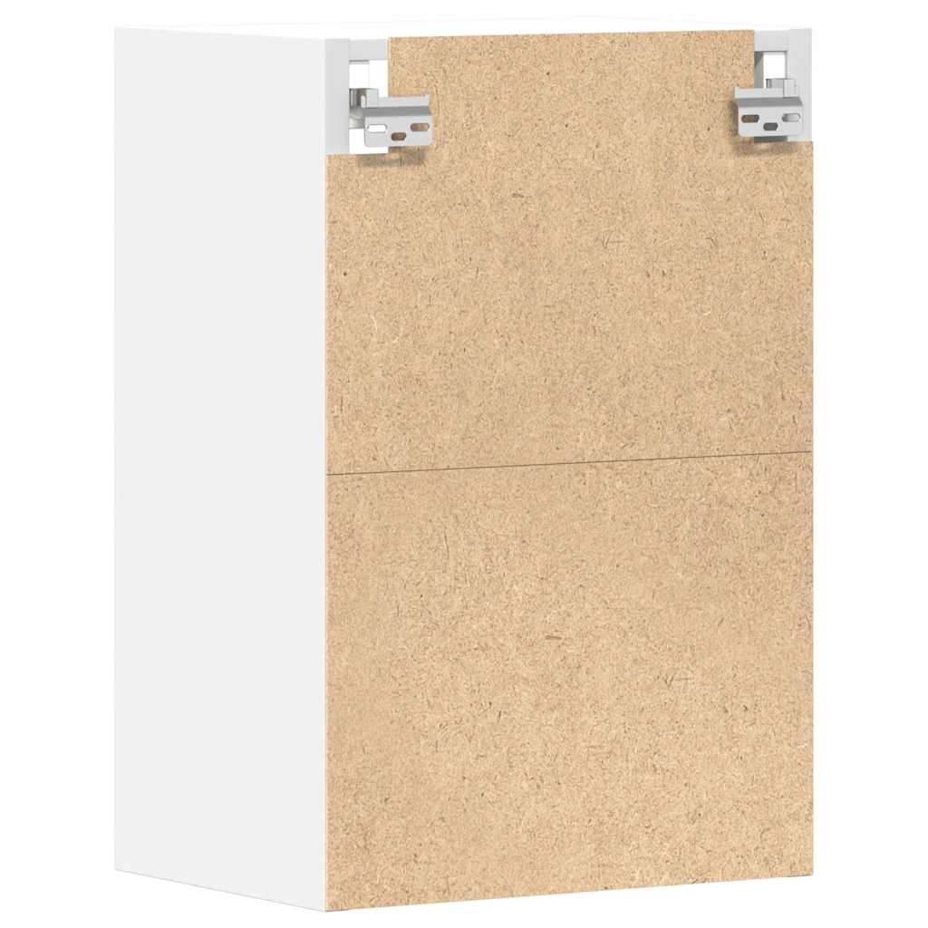 Hengende skap "Riga" hvit 40x29,5x60 cm konstruert tre