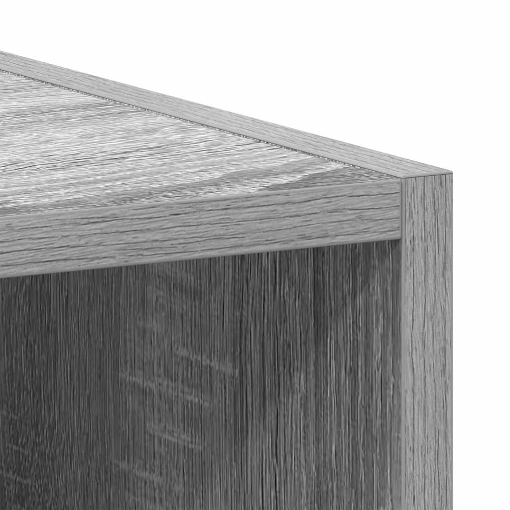 Vegghengt skap "Riga" grå sonoma 40x29,5x60 cm konstruert tre