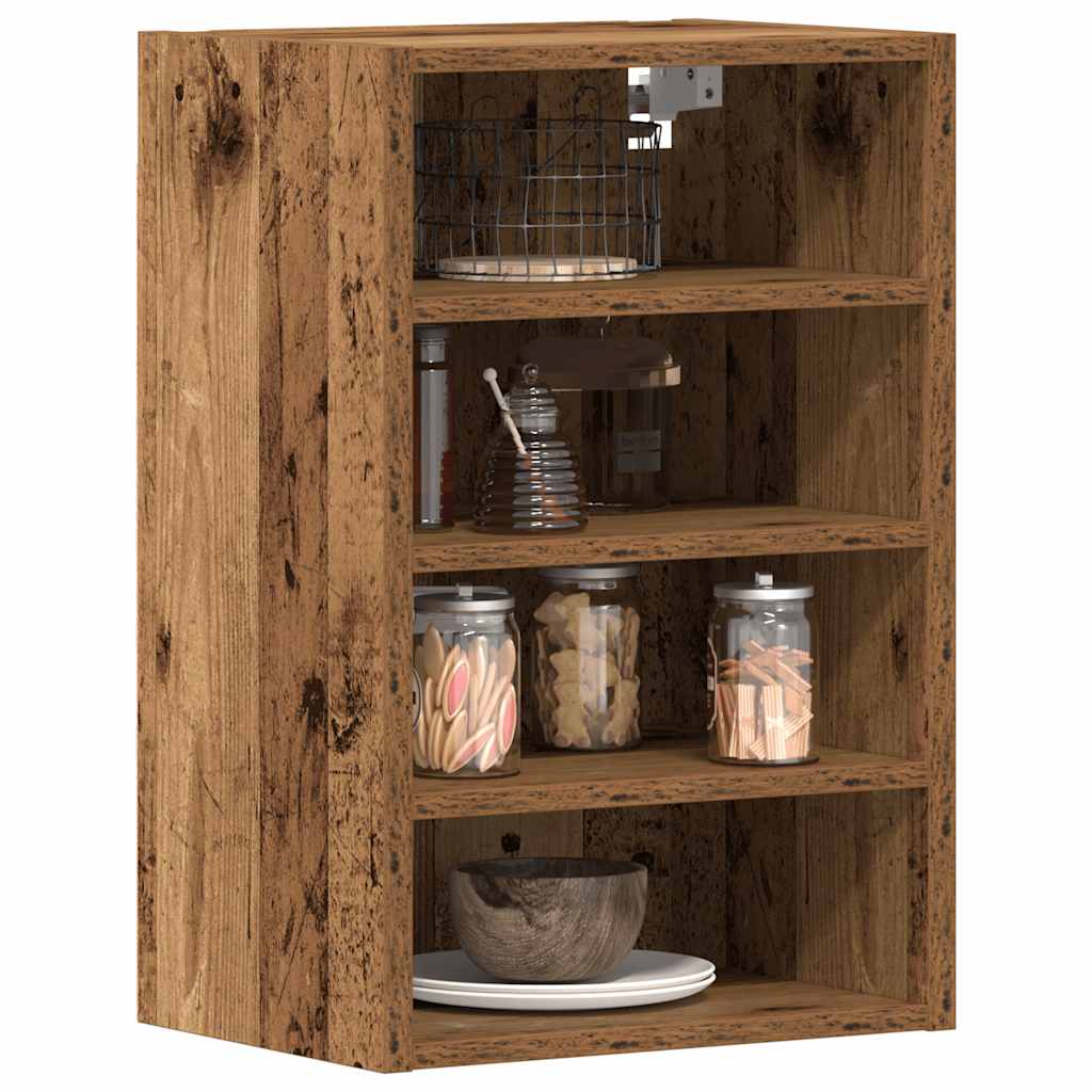 Hengende skap "Riga" gammelt tre 40x29,5x60 cm konstruert tre