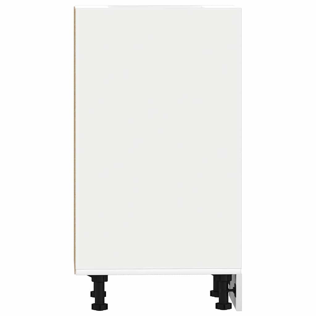Bunnskap "Riga" hvit 30x44,5x81,5 cm konstruert tre