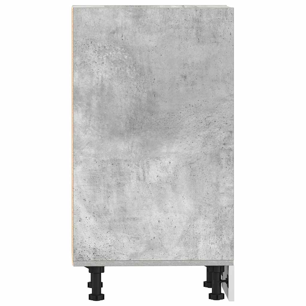 Bunnskap "Riga" betonggrå 30x44,5x81,5 cm konstruert tre