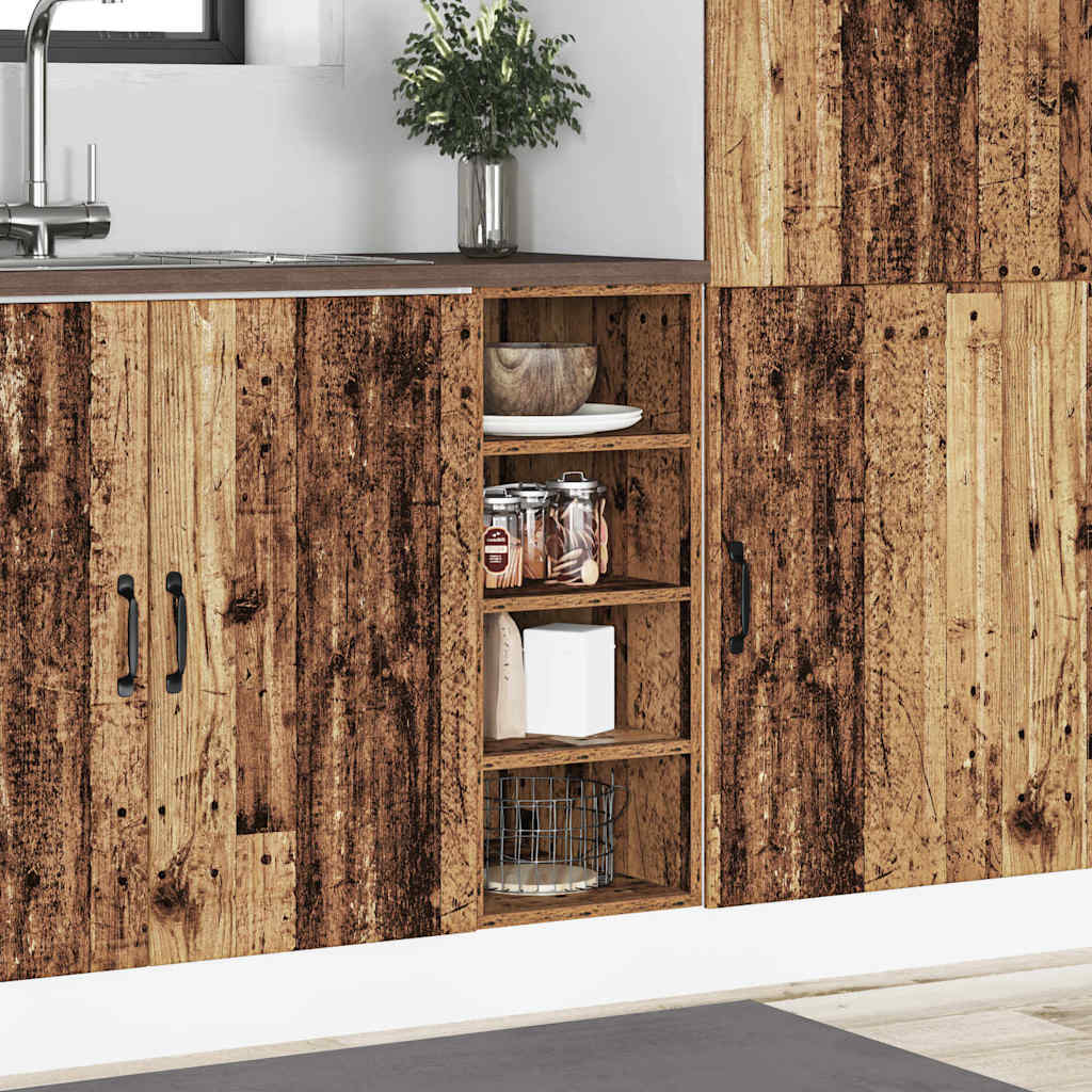 Bunnskap "Riga" gammelt tre 30x44,5x81,5 cm konstruert tre