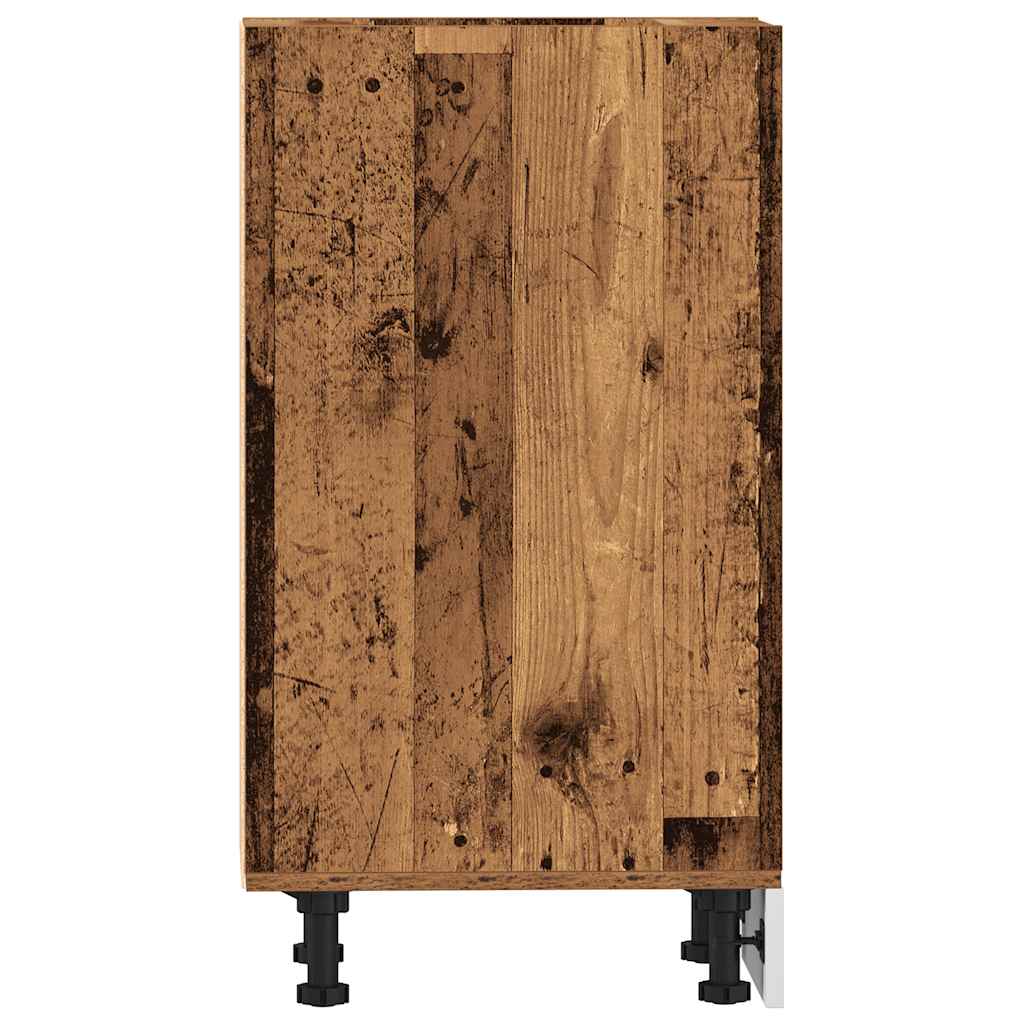Bunnskap "Riga" gammelt tre 40x44,5x81,5 cm konstruert tre