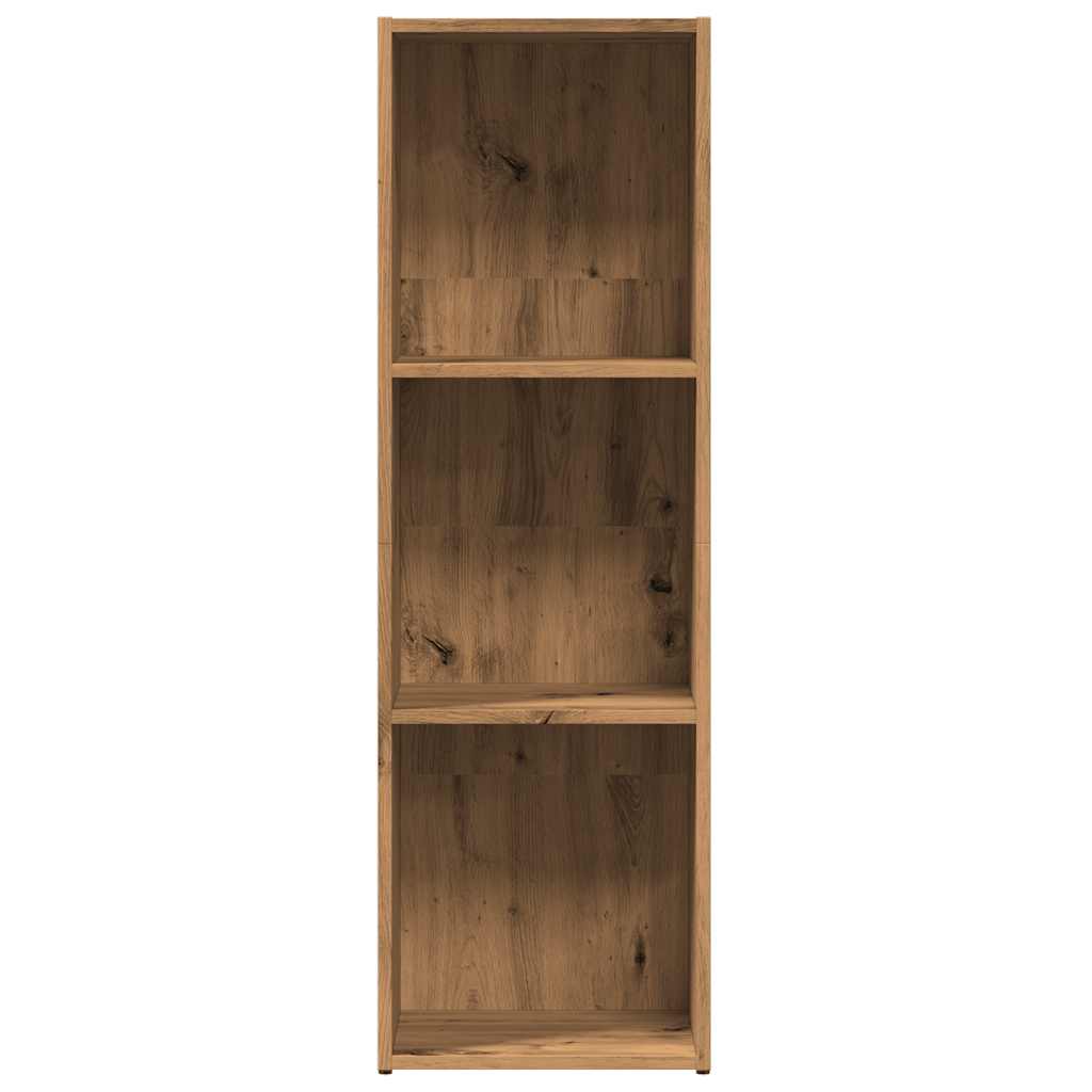 Bokhylle artisan eik 36x30x114 cm konstruert tre