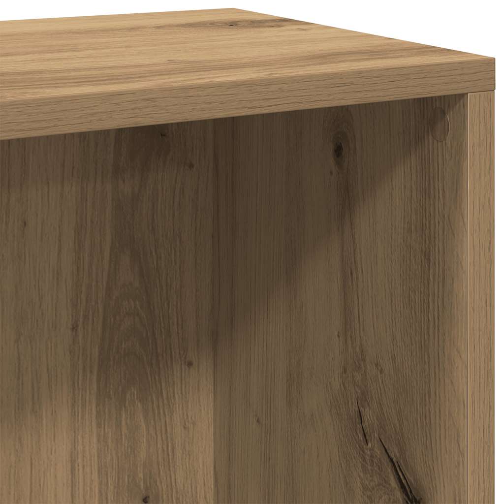 Bokhylle artisan eik 50x25x80 cm konstruert tre
