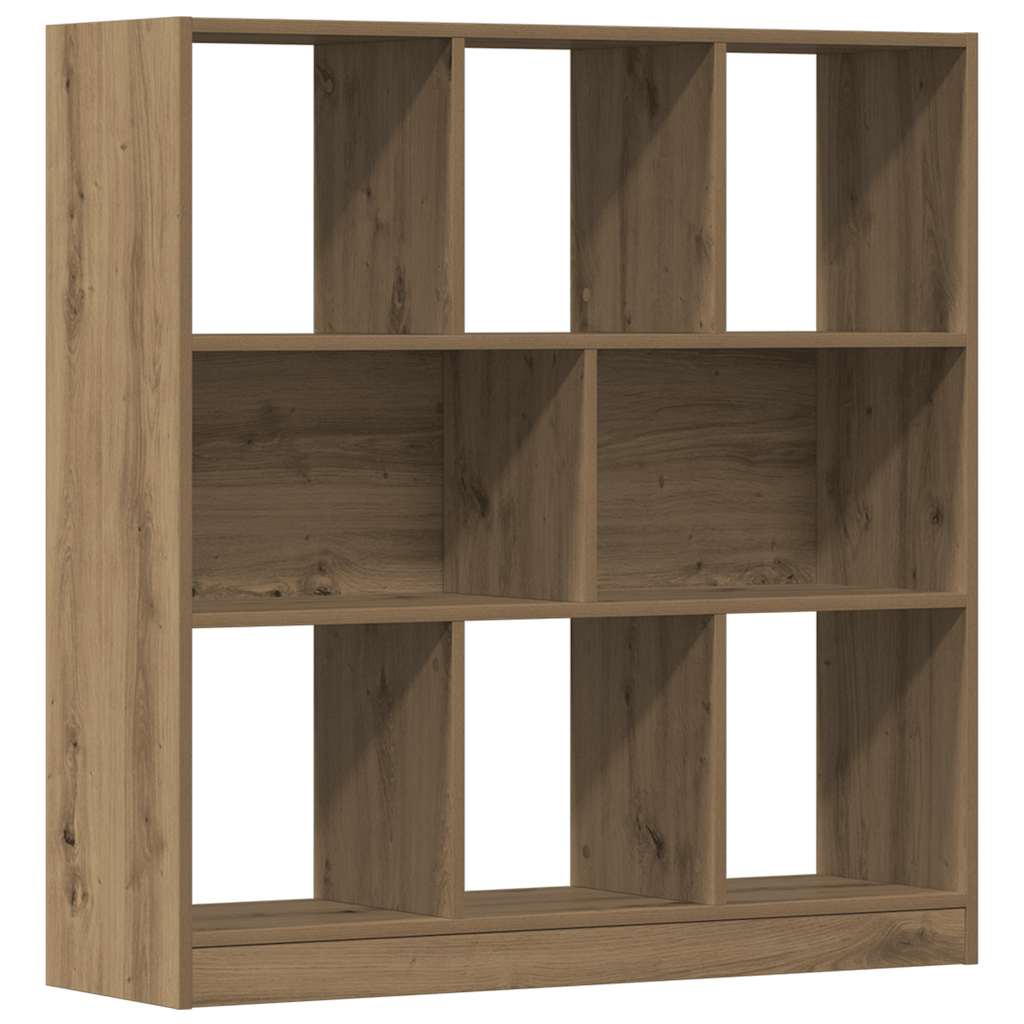 Bokhylle artisan eik 97,5x29,5x100 cm konstruert tre