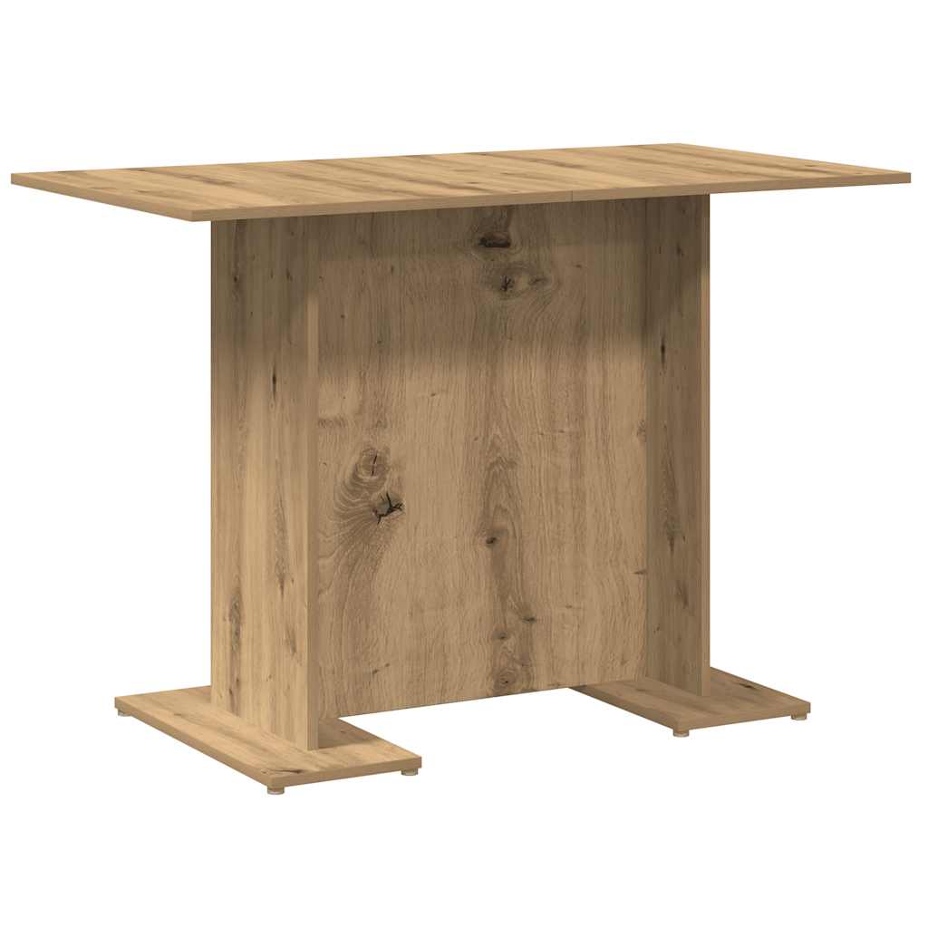 Spisebord artisan eik 110x60x75 cm konstruert tre