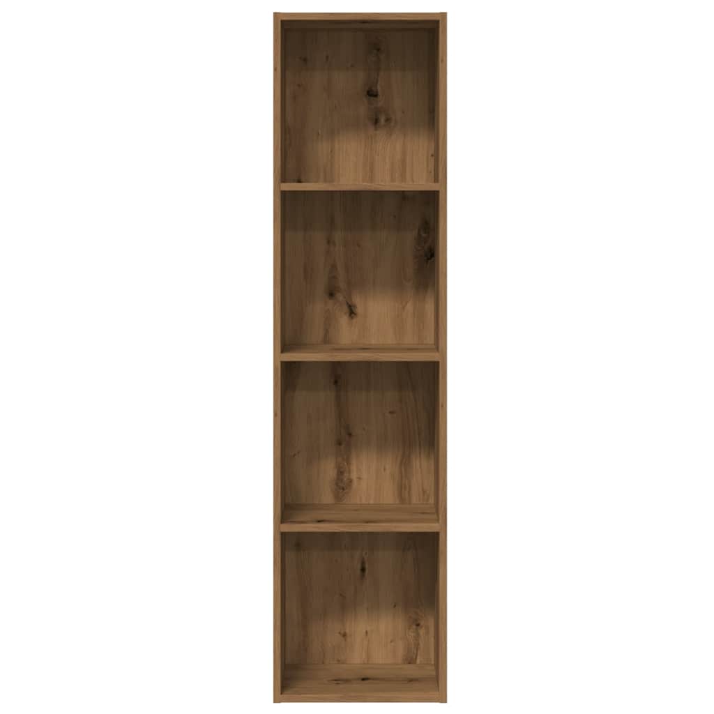 Bokhylle/TV-benk artisan eik 36x30x143cm konstruert tre