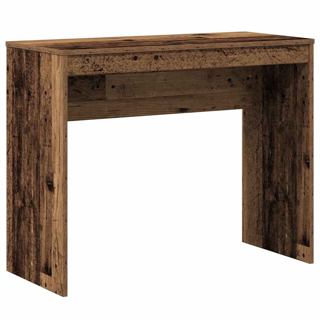 Skrivebord gammelt tre 90x40x72 cm konstruert tre vidaXL