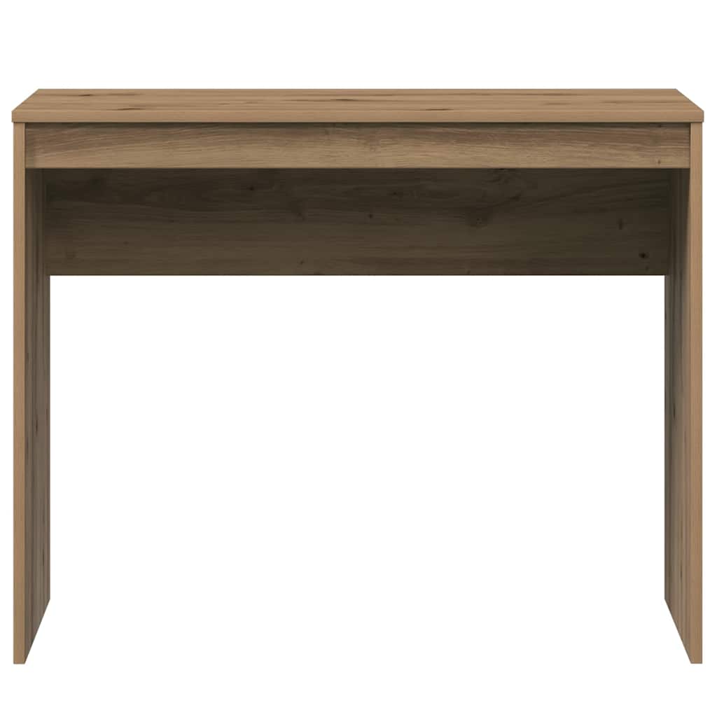 Skrivebord artisan eik 90x40x72 cm konstruert tre