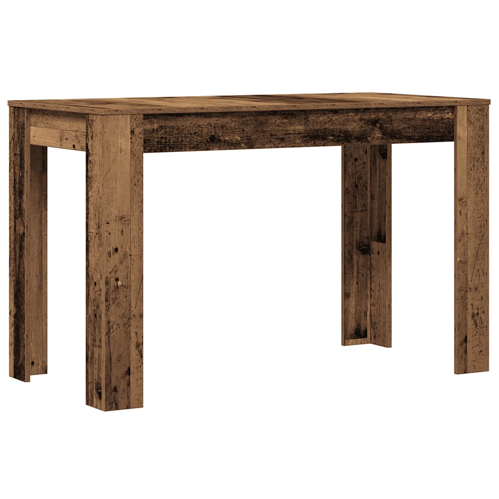 Spisebord gammelt tre 120x60x76 cm konstruert tre