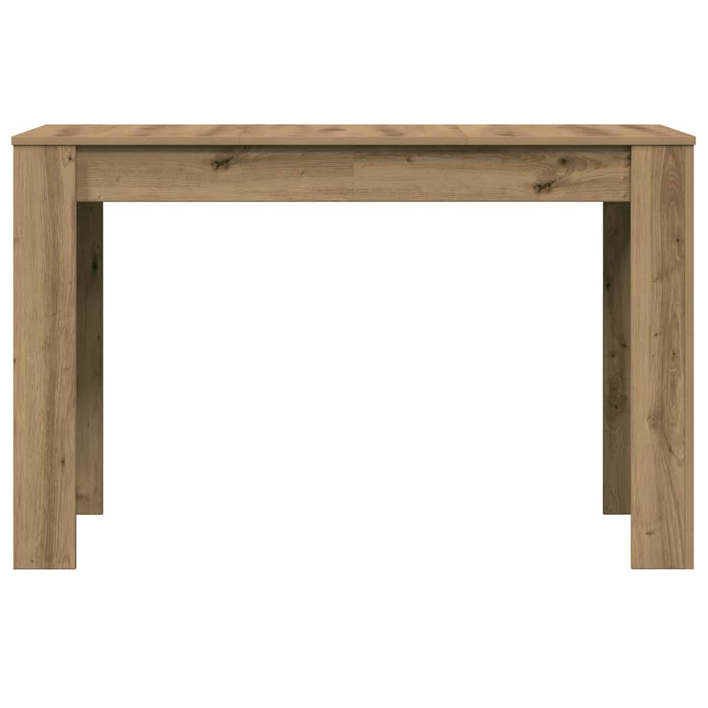 Spisebord artisan eik 120x60x76 cm konstruert tre
