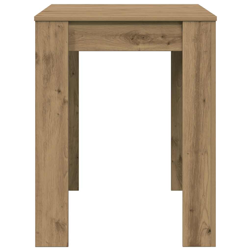 Spisebord artisan eik 120x60x76 cm konstruert tre