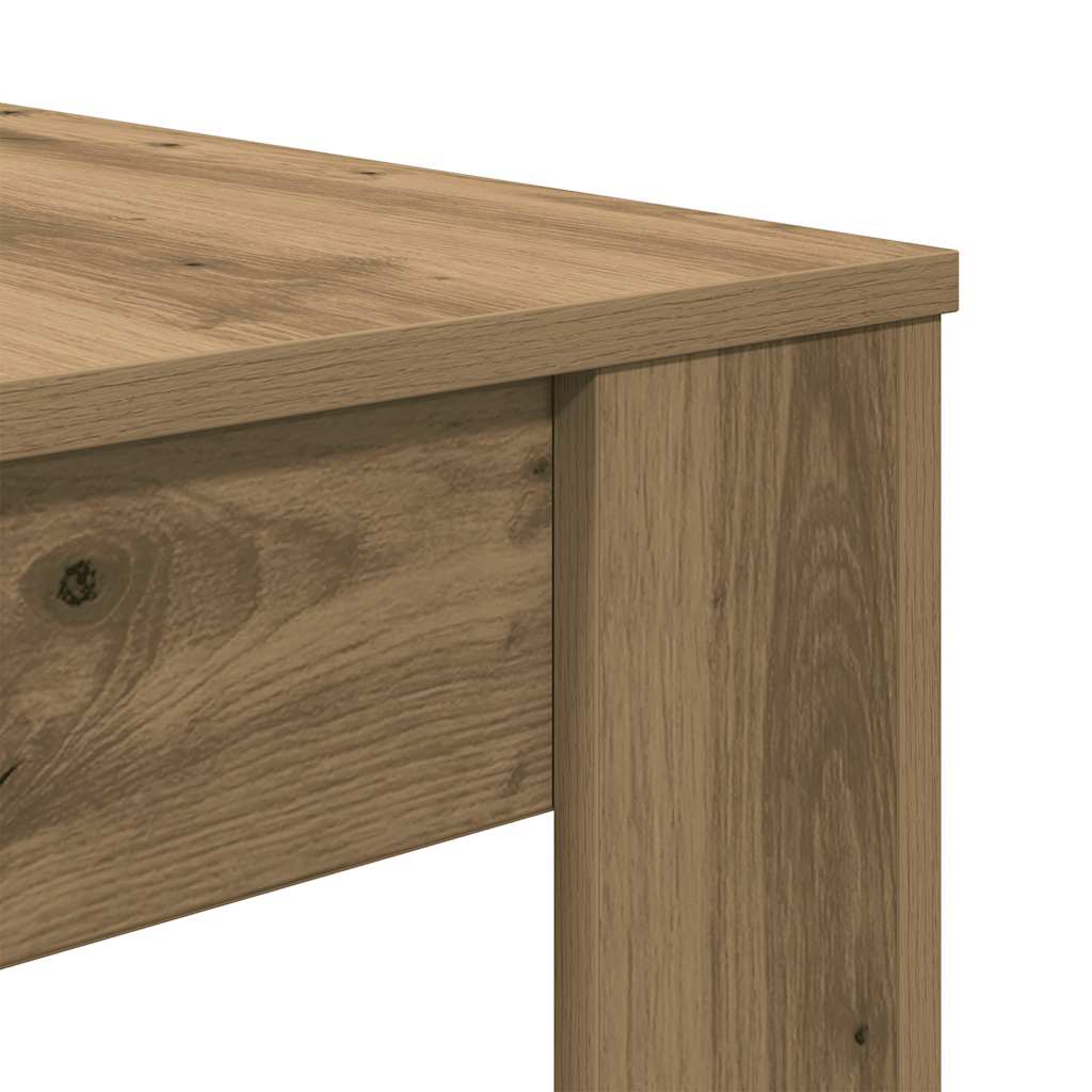 Spisebord artisan eik 120x60x76 cm konstruert tre