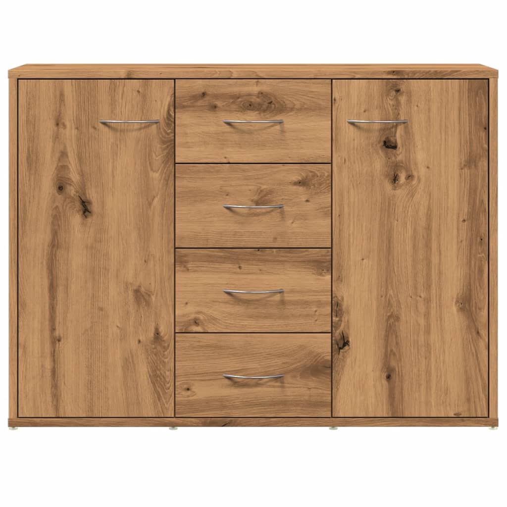 Skjenk artisan eik 88x30x64 cm konstruert tre