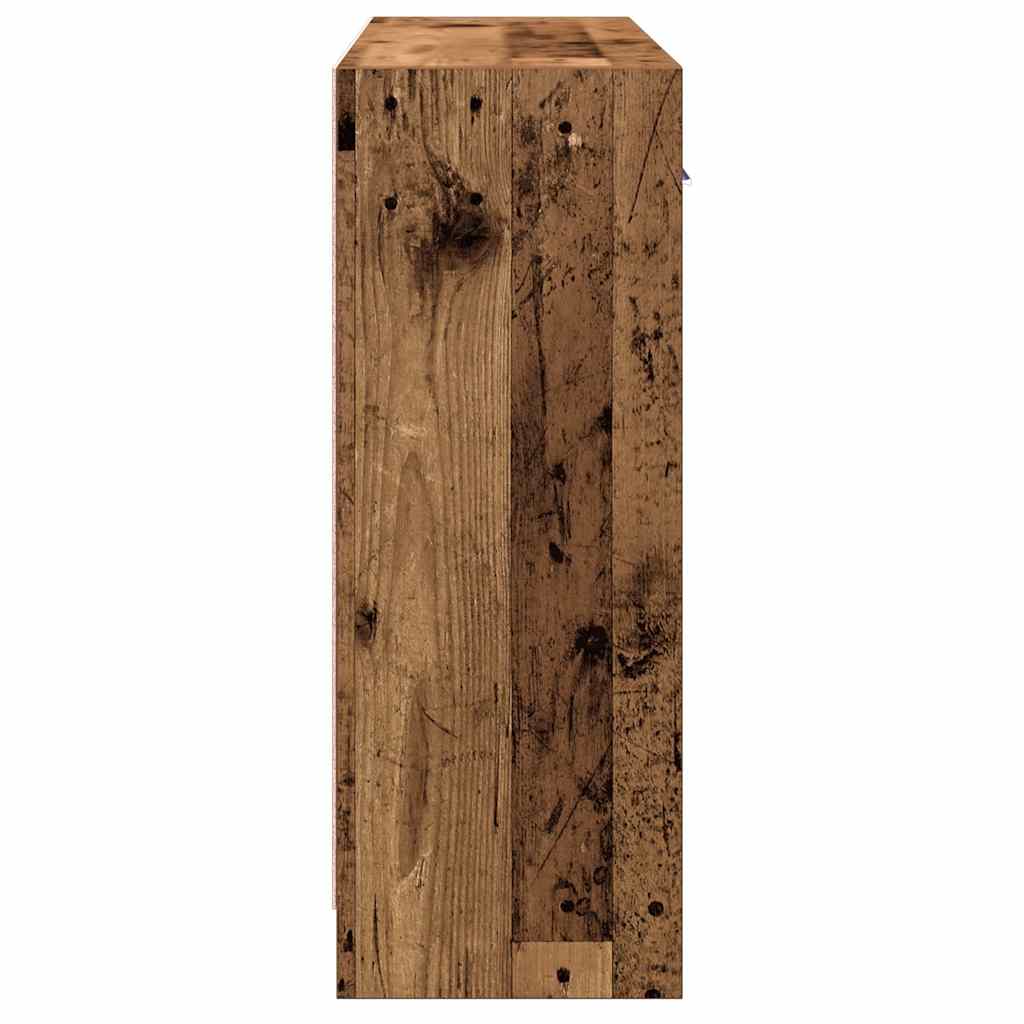 Skjenk gammelt tre 91x28x75 cm konstruert tre