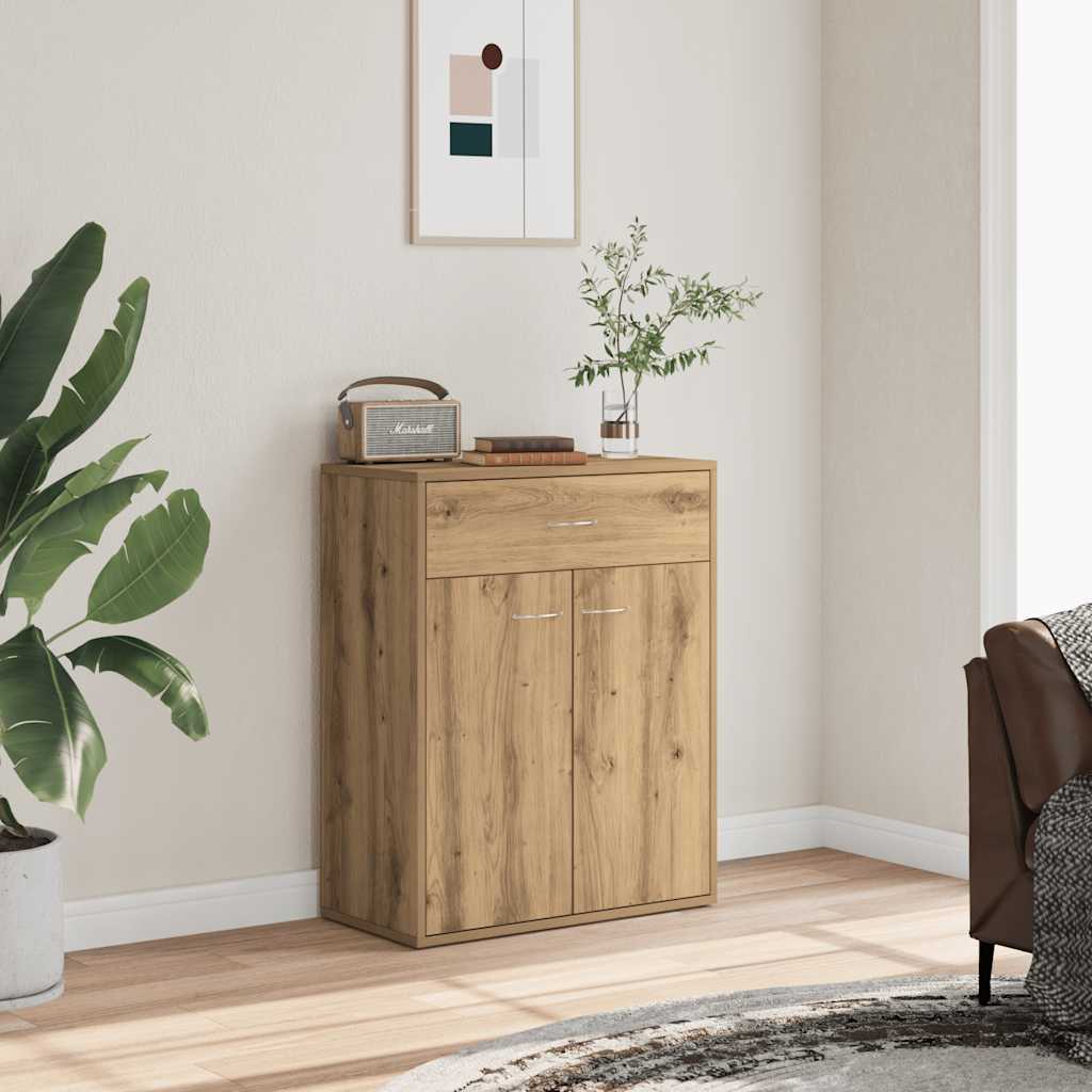 Skjenk artisan eik 60x30x75 cm konstruert tre