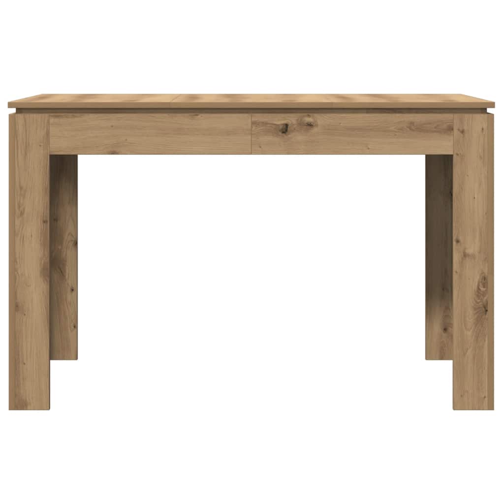 Spisebord artisan eik 120x60x76 cm konstruert tre
