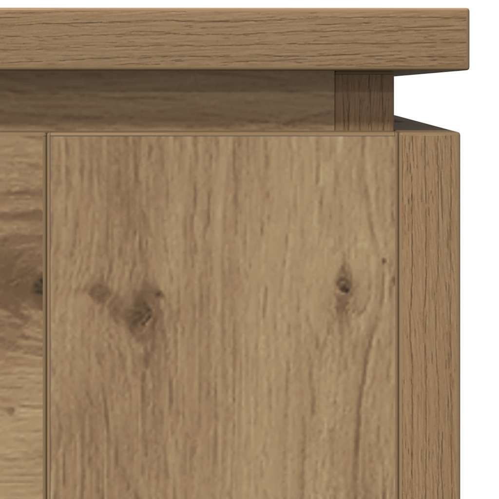 Spisebord artisan eik 120x60x76 cm konstruert tre